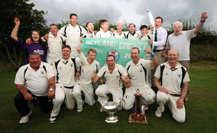 The Neyland team celebrate their  victory